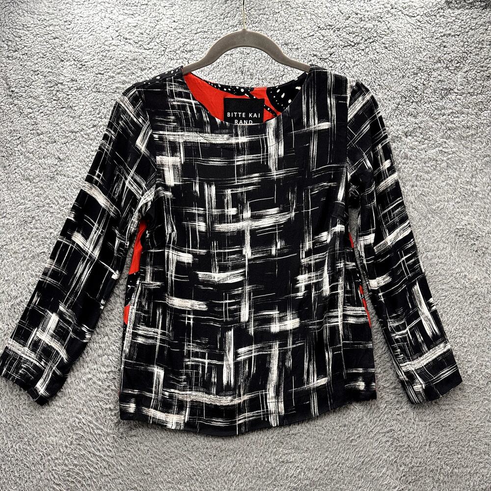 Bitte Kai Rand Small‎ Top Modern Design Art to Wear Abstract Elegant